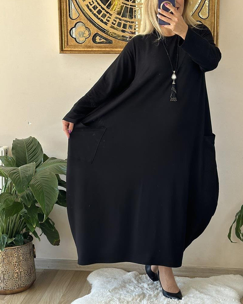 Serenity Luxe Maxi Dress – Effortless Comfort & Chic Style